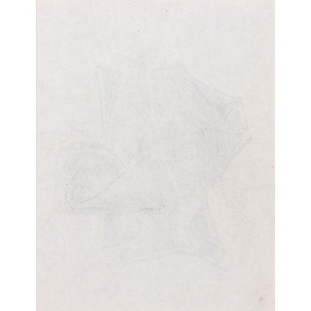 1980s Seymour Lipton Sculpture Study Sketch, 1980 For Sale - Image 5 of 5