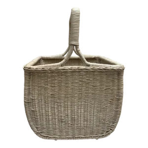 Large Rustic Vintage Storage Decor Basket
