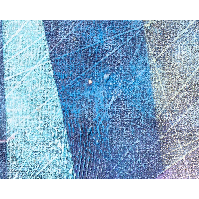 1980s 1989 “After Midnite” Oil on Canvas Painting by Artist Anthony Louis Popcheff For Sale - Image 5 of 9