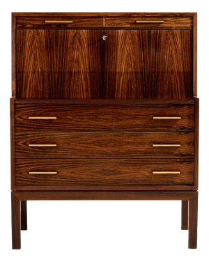 Rosewood Bureau Desk by Gunnar Falsig, 1960s