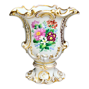 19th Century Rococo Revival Painted Kpm Berlin Porcelain Vase