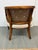 French Louis XVI Style Cane Barrel-Back Bergère Armchair, Vintage For Sale - Image 4 of 12