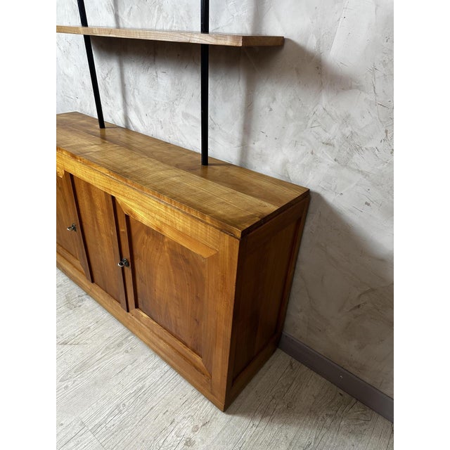 Wood Vintage Shelving Unit in Wood, 1980 For Sale - Image 7 of 13
