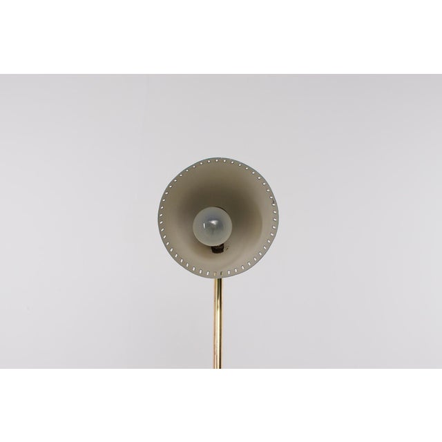 Metal Modernist Articulated Lamp with Double Ball Joint, 1950s For Sale - Image 7 of 9