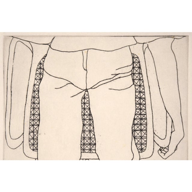 "Reflections at 29" - Steel Plate Etching (Ap) Edition 1 of 1 by Patricia A. Pearce For Sale - Image 4 of 6