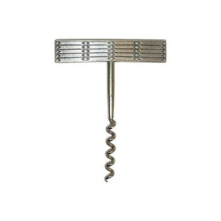 1930s Art Deco Silver Plated Corkscrew For Sale