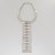 1990s Biche de Bere Paris Graffiti Silvered Link Necklace in Limited Edition For Sale - Image 5 of 11