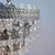 Vintage Metal Chandeliers with Glass Drops, Set of 2 For Sale - Image 9 of 18