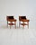 Swedish Mahogany Bedside Tables, 1950s, Set of 2 For Sale - Image 3 of 11