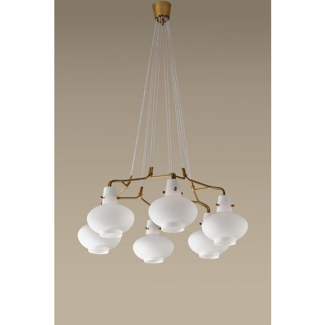 - 4 pieces available, listed price is for one (1) chandelier - Very rare model, produced by Ateljé Lyktan, Åhus, Sweden,...