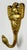 Farmhouse Vintage Brass Eagle Wall Hook For Sale - Image 3 of 4