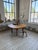 Constructivist Round Pine Table, 1950s For Sale - Image 4 of 18