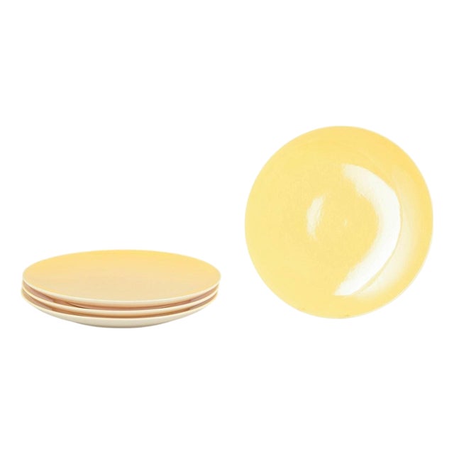 Susanne Dinner Plates from Aluminia, Set of 4 For Sale