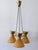 Mid-Century Modern Mid-Century Modern Six-Flamed Pendant Lamp, 1950s For Sale - Image 3 of 18