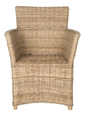 Ellis Rattan Armchair in Natural