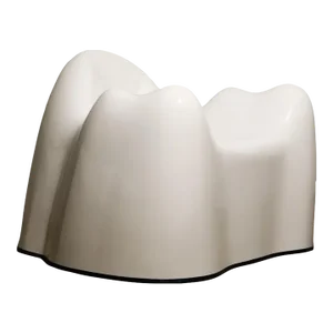 Post-Modern Fiberglass Molar Chair