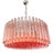 Pink Murano Glass Chandelier, 1990s For Sale