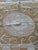 1960s Neutral Tan Uzbekistan Suzani Tablecloth For Sale - Image 5 of 7