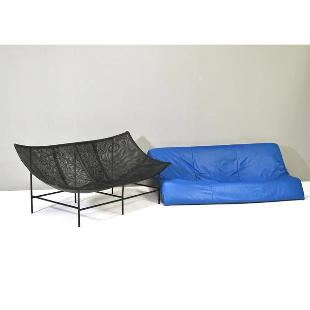 Butterfly Sofa in Leather by Gerard Van Den Berg for Montis, Netherlands, 1980s For Sale - Image 9 of 18