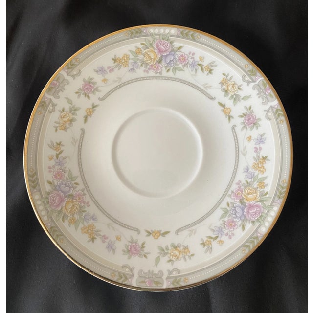 Vintage Southampton 223 by Excel Fine China Set for 11 - 77 Pieces Excellent "Mint" Condition. For Sale - Image 10 of 12