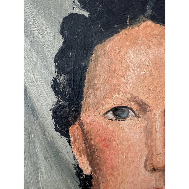 Pierre Jaques, Jeune femme posant nue sur le sofa, Oil on Canvas For Sale - Image 10 of 13