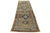 Tribal Antique Heriz Runner Rug With Muted Camel Field and Geometric Medallions For Sale - Image 3 of 9