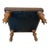 Mid 20th Century Antique Carved Foot Stool With Nailheads For Sale - Image 5 of 7