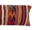 Traditional 12"x35" Hand-Woven Kilim Cushion Cover. Vintage Traditional Lumbar Pillow Cover For Sale - Image 3 of 4
