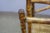 Wood Antique Victorian Bamboo Divided Magazine Storage Rack 23" For Sale - Image 7 of 18