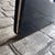 1980s Glass Top Hollywood Regency Black Lacquered, Gold Trim Dining Table For Sale - Image 10 of 13