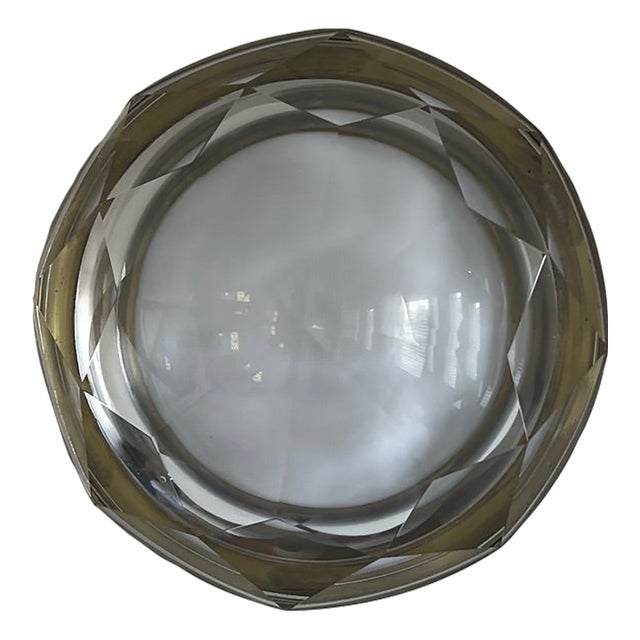 Arteriors Home Estelle Sconce, Clear Crystal & Antique Brass For Sale