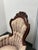Cream American Furniture Galleries Victorian Rococo Revival Gentleman’s + Lady’s Parlor Chairs, 1970s For Sale - Image 8 of 13