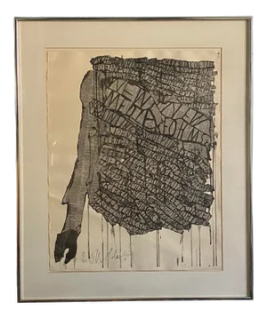 Claes Oldenburg New Media New Forms, Signed (1960)