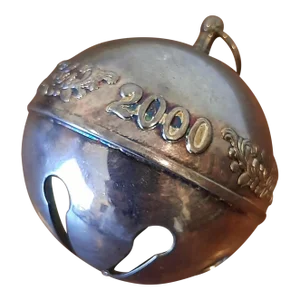 Wallace Silver Sleigh Christmas 2000 Holoday Collectors Bell