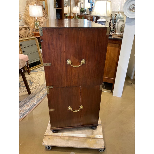 19th Century English Campaign Chest For Sale - Image 10 of 12