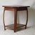 Brown Art Deco Table in Oak with Curved Legs, 1930s For Sale - Image 8 of 12