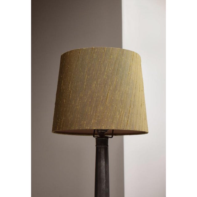 Art Nouveau Pewter No. 696 Table Lamp by Just Andersen, Denmark, 1930s For Sale - Image 3 of 15