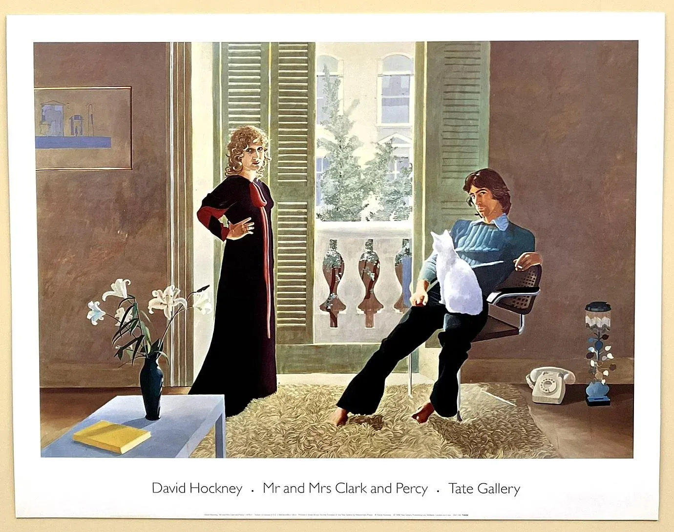 版画 David Hockney Mr&Mrs Clark &Percy poster david-hockney-mr-and-mrs-clark