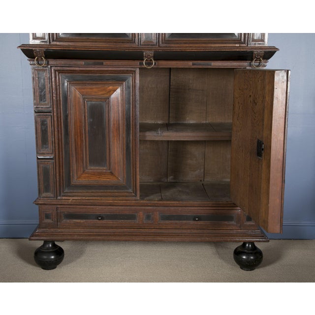 Late 17th Century Oak Dutch Kast Or Armoire Chairish
