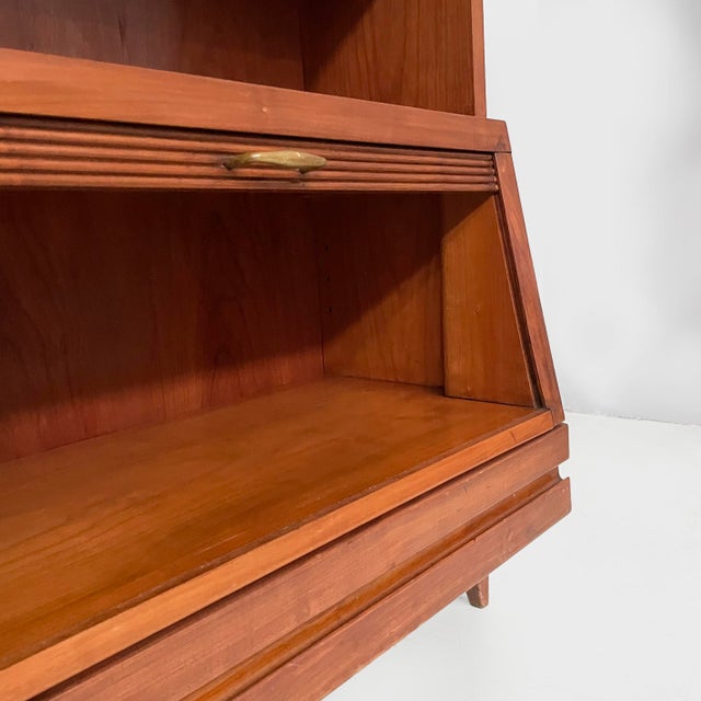 Brown Mid-Century Modern Italian Sideboard in Wood, 1960s For Sale - Image 8 of 15