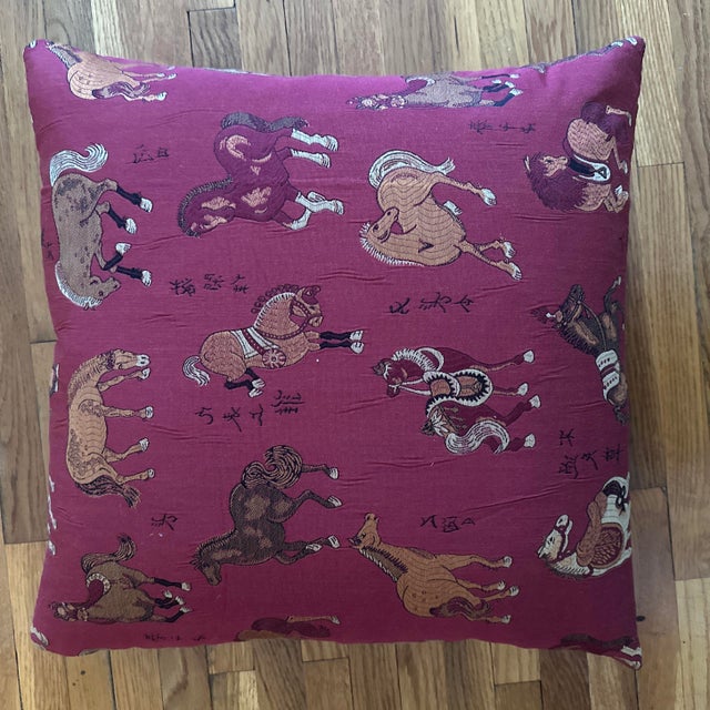 2020s Handcrafted Decorative Pillow Case For Sale - Image 5 of 5