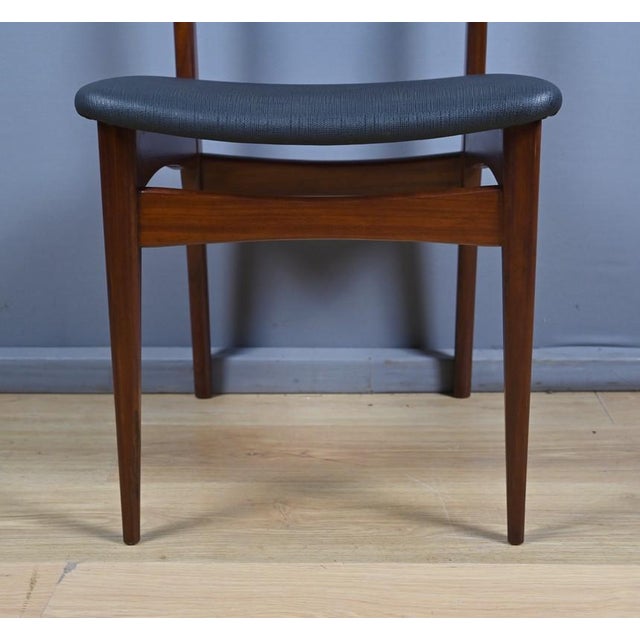 Wood Scandinavian Teak Desk Chair, 1960 For Sale - Image 7 of 14
