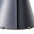 Navy Blue French Maid Chandelier Small, Blue and Polished Nickel For Sale - Image 8 of 10