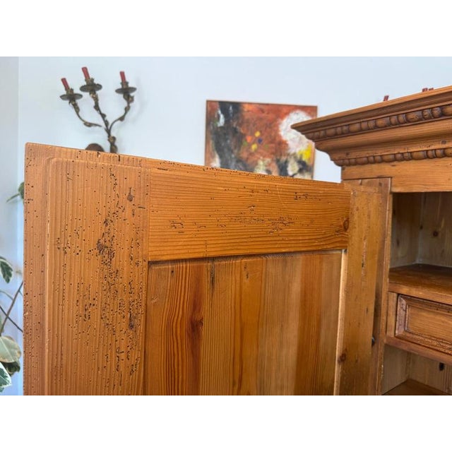 Baroque Bread Cupboard in Softwood For Sale - Image 16 of 18