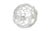Exquisite 18K white gold filigree scroll band ring featuring numerous brilliant round diamonds totaling 0.8 carats. Estate...