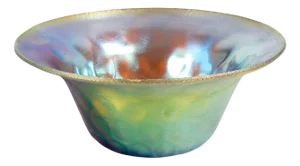Myra Series Vase in Iridescent Glass from WMF, 1930s