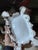 Mid 20th Century Vintage Rococo Revival Porcelain Musician Jardinière & Candelabrum — Set of 2 For Sale - Image 5 of 10