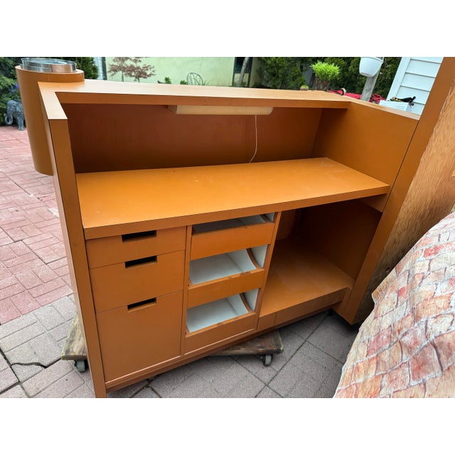 Postmodern Vintage Postmodern Sculptural Bar Console in the Style of Paul Evans For Sale - Image 3 of 11