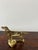Early 20th Century Vintage English Brass Hunting Dog Pipe Rest For Sale - Image 5 of 6