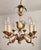 Vintage Florentine Chandelier Gilded in Gold Leaf, 1940s For Sale - Image 9 of 18